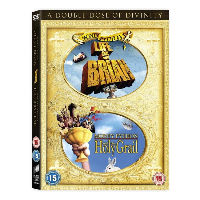 Monty Python Double Pack DVD - Life of Brian & Holy Grail (#1974)