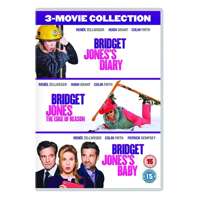Bridget Jones 3-Film Collection DVD 2016 - Laugh, Love and Live