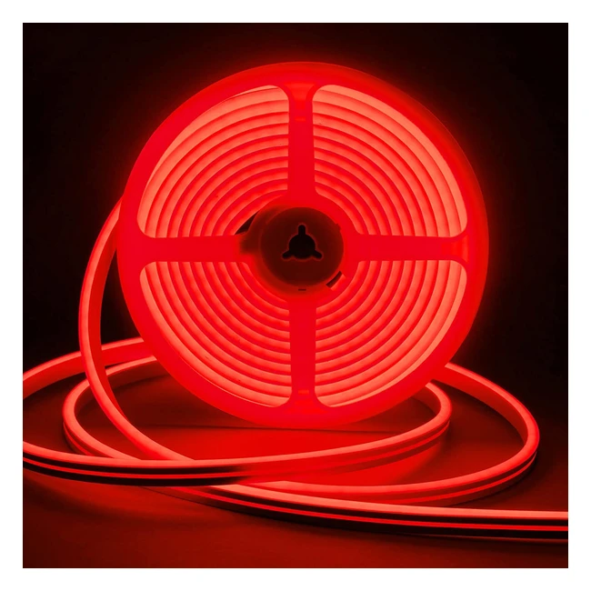 Ruban LED Rouge Chacoko 600 LEDs IP65 5m - Luminosité Réglable