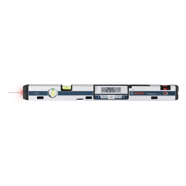 Bosch Professional GIM 60 L Digital Tilt Sensor Laser - Präzisionsmessbereich 0-360, Länge 60 cm, Blau