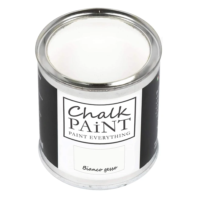 Chalk Paint Bianco Gesso 750ml - Colora Facilmente Tutti i Materiali