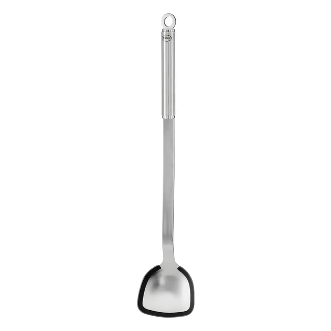 Rosle BBQ Wok Spoon - Hochwertiger Lffel mit Silikonrand und runder Griff 181