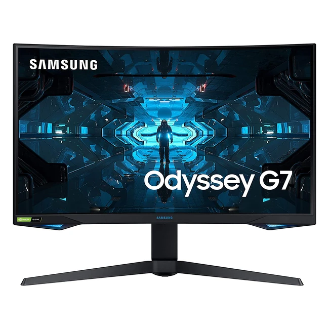 Monitor Gaming Samsung Odyssey G7 C27G73 Curvo 1000R - 27'' 2560x1440 WQHD 2K HDR 600 VA 240 Hz 1ms FreeSync Pro G-Sync