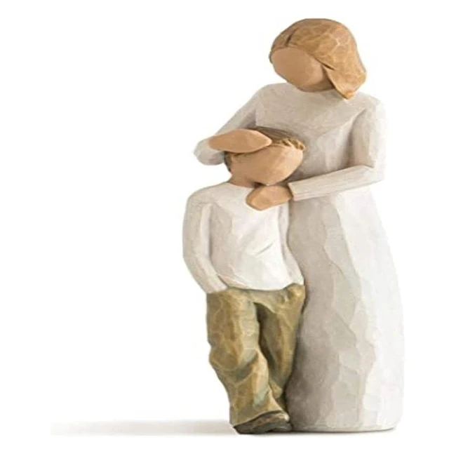 Willow Tree Mutter und Sohn Figurine - Handgefertigt aus Harz, handbemalt - Höhe 21cm