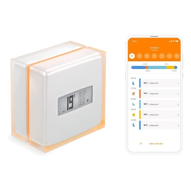 Netatmo Smart Thermostat NTH01DEEC - Energiesparen leicht gemacht