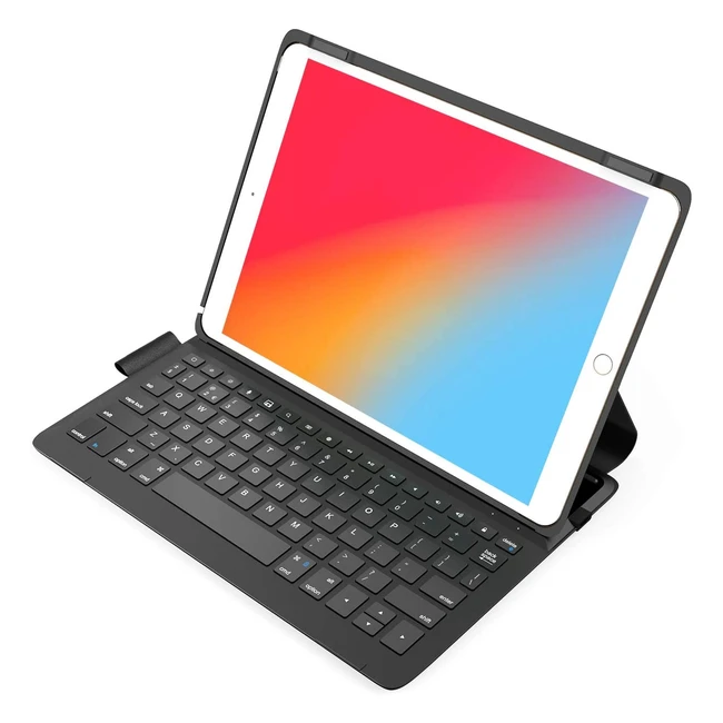 Inateck Keyboard Case for iPad 102 - Ultra Slim UK Layout BK2006