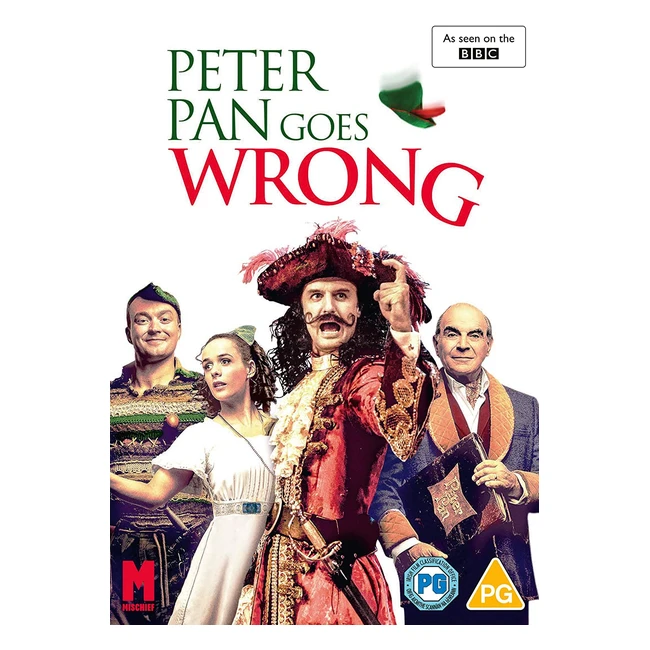 Peter Pan Goes Wrong DVD 2021 - Hilarious Comedy for the Whole Family