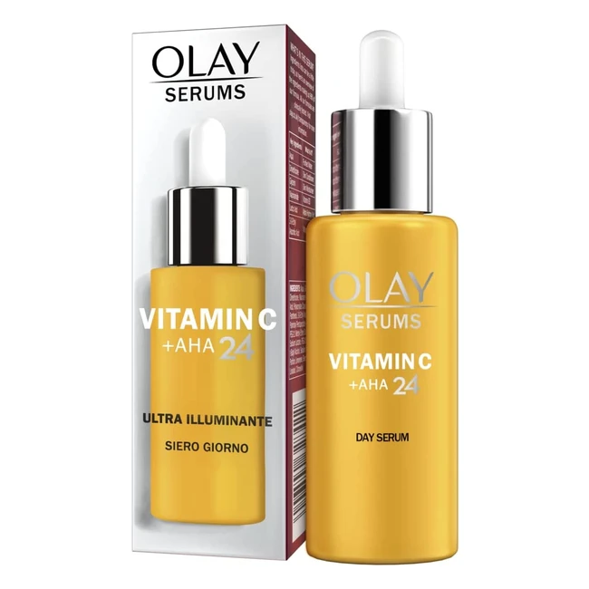 Olay Vitamin C AHA24 Day Gel Serum - Brighten & Even Skin Tone (40ml)