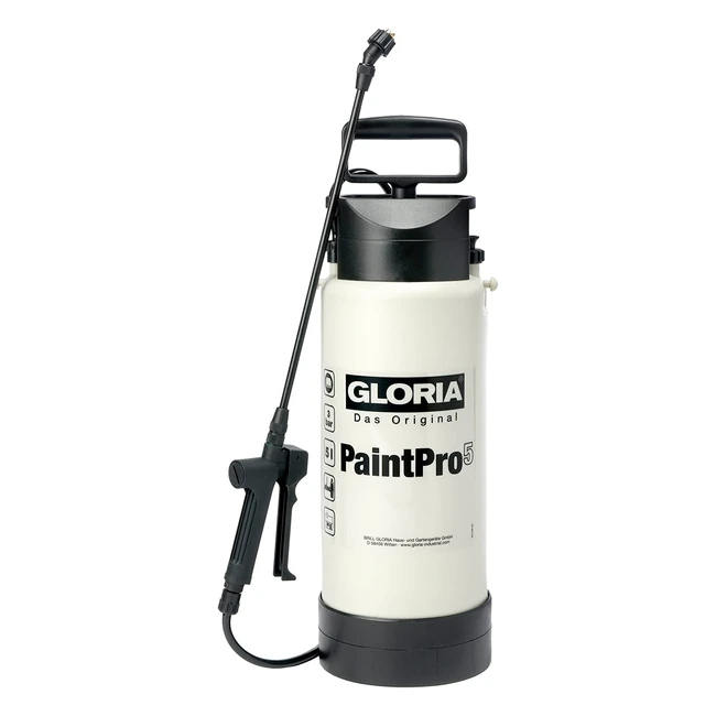 Gloria PaintPro 5 - Professionelle Drucksprühgerät für Farben, Öle und Lacke