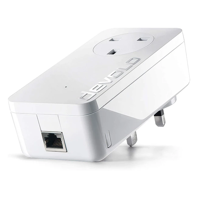 Devolo dLAN 1200 Powerline Adapter - Fast Home Network Range Technology, 1GB LAN Port & Easy Configuration