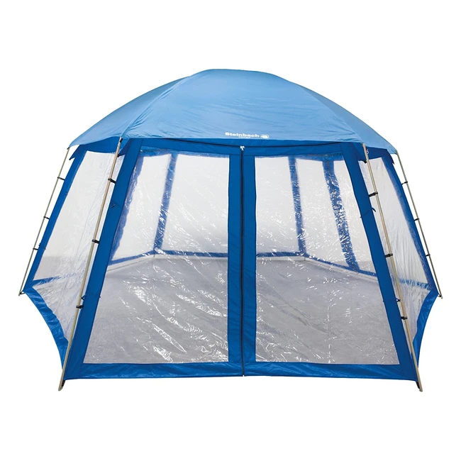 Steinbach Poolabdeckung für stehende Pools - schnelles Aufheizen und Schutz vor Verschmutzung