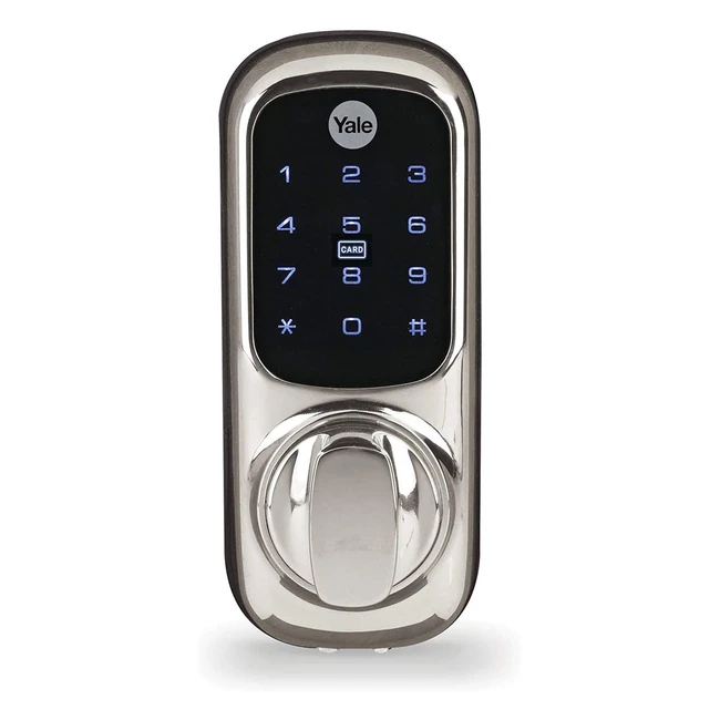 Yale Smart Living YD01Connomodch Keyless Door Lock w/ Touch Keypad & Alexa Compatibility