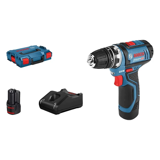 Bosch Professional 12V System GSR 12V15 FC Cordless Drill/Driver - Compact, Powerful, and Versatile