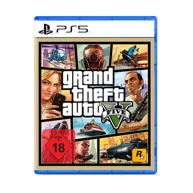 Grand Theft Auto V für PlayStation 5 - Verbesserte Grafik und Leistung mit 4K-Auflösung und HDR-Optionen
