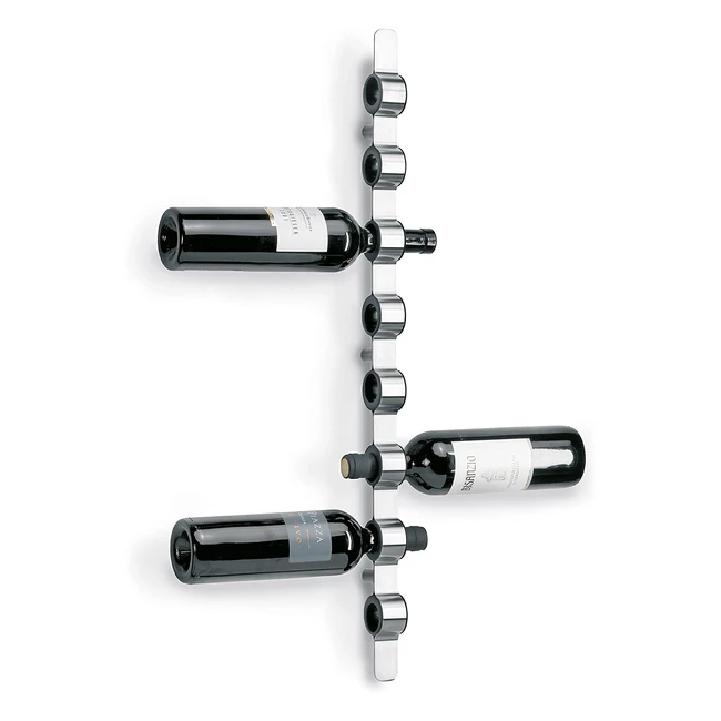 Blomus Cioso 65193 Wine Bottle Rack - Wall Mounted, Stainless Steel, Silver