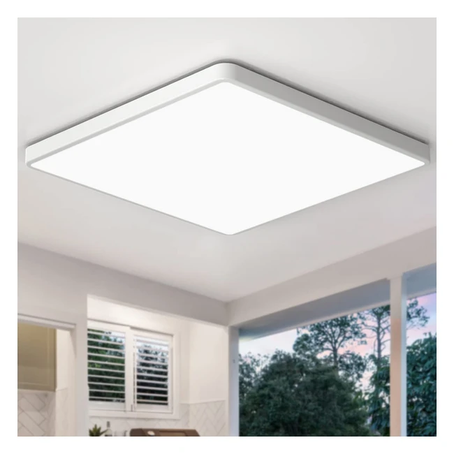 Super Bright Zemty 36W LED Ceiling Light - Waterproof Bathroom Light for Modern 