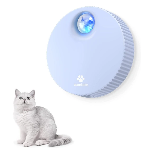 Sumbee Smart Pet Odor Eliminator - Rechargeable and Versatile Function to Purify Odors from Pet House, Toilet, Wardrobe - USB Powered Blue