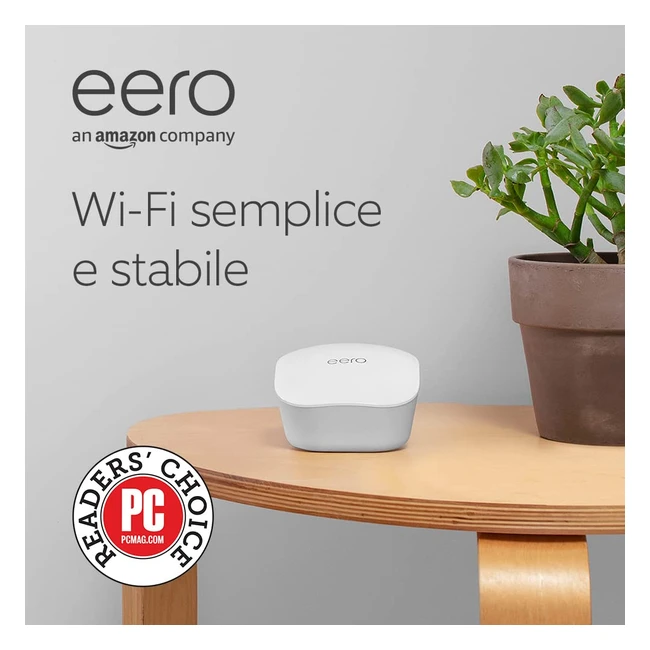 Router Mesh WiFi Eero - Connessione Veloce e Stabile fino a 140m