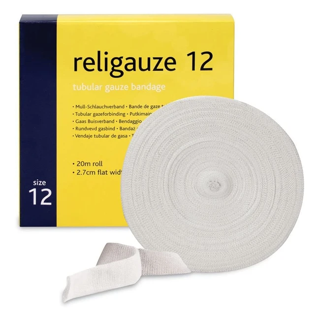 Religauze REL482 Tubular Gauze - Secure & Comfortable Wound Dressing for Fingers & Toes