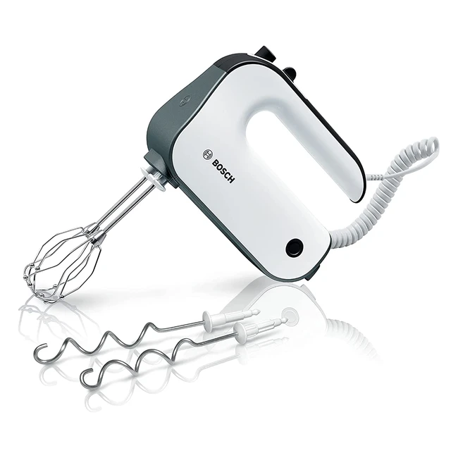 Bosch Ergomixx MFQ49300 Handmixer 850W 5 Geschwindigkeitsstufen Edelstahl-Kne