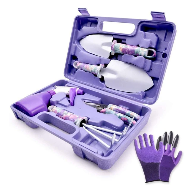 Kit de Jardinera Wisdomlife - 6 Piezas con Funda de Transporte - Herramientas 