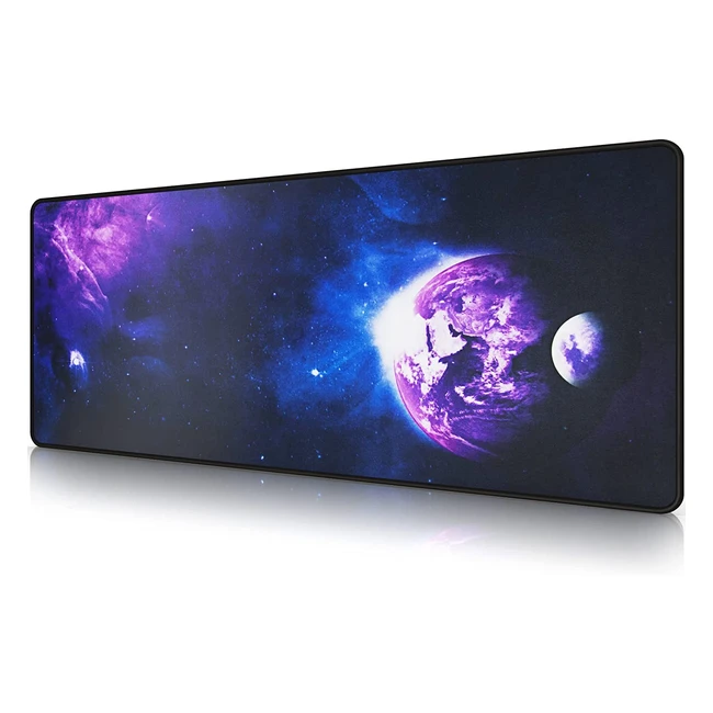 EFISH Large Gaming Mouse Pad - Non-Slip, Durable, Washable - 31.5x11.8x0.12 in