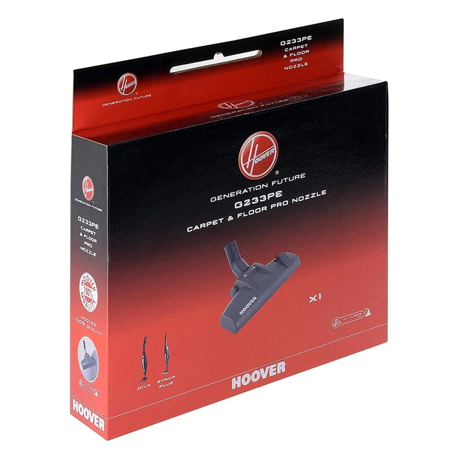 Hoover G233PE Spazzola per Tappeti e Pavimenti W Decibel Accessorio Originale