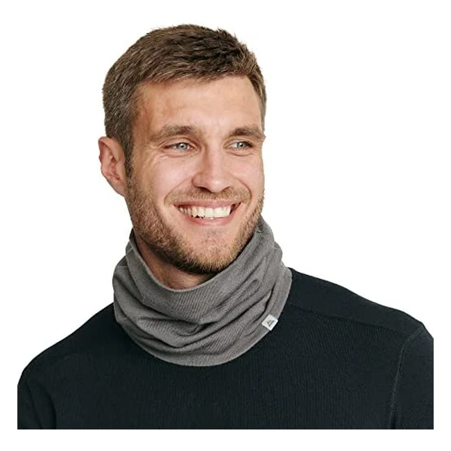 Braga de cuello de lana merino Danish Endurance para hombres y mujeres - Transpirable, antibacteriana y sin olores