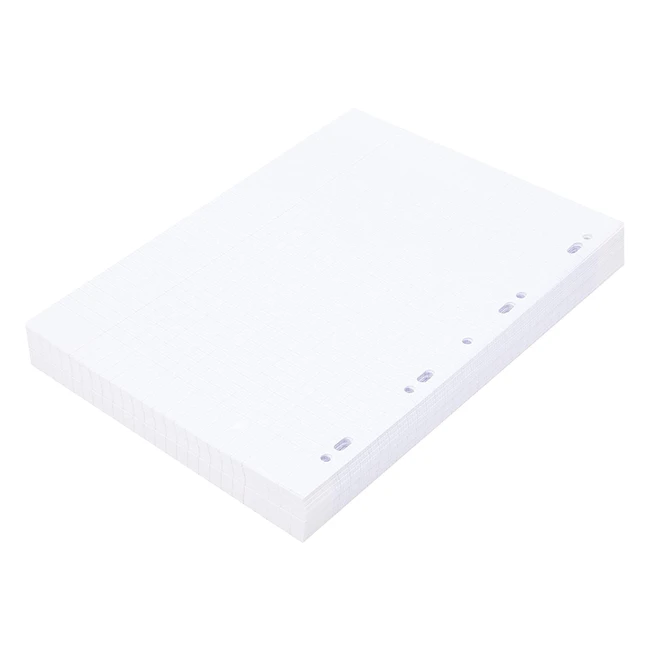 Astuccio Clairefontaine 11791C A4 con fogli mobili forati - 500 pagine quadretti