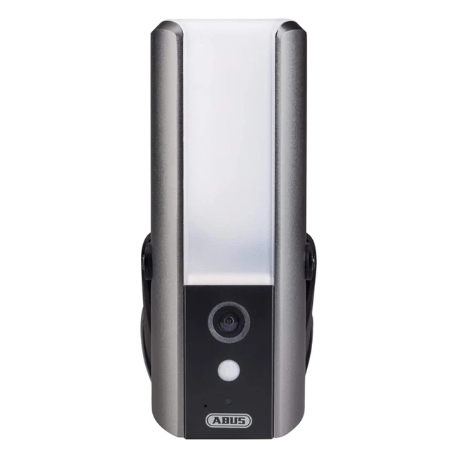 ABUS Smart Security World 82655 WiFi Light Camera - Full HD, LED Light, Intercom