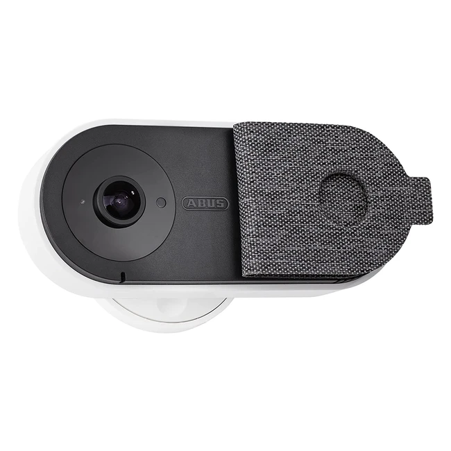 ABUS WLAN Überwachungskamera PPIC31020 mit 180° Blickwinkel, Bewegungserkennung, Nachtsicht und 8GB Speicherkarte