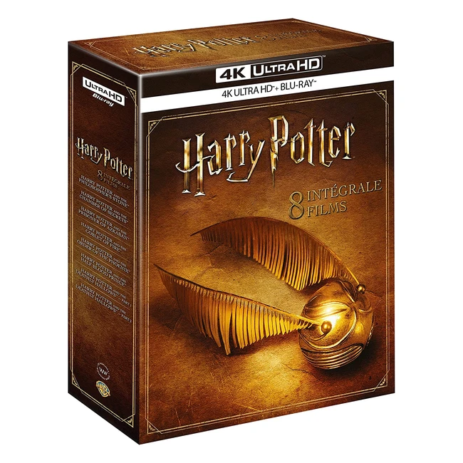 Harry Potter Intgrale 8 Films 4K UltraHD Blu-ray - Meilleur Prix