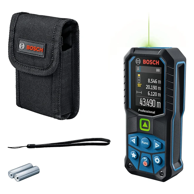 Bosch Professional GLM 5023G Laser Entfernungsmesser bis 50m mit Neigungssensor und IP65 Schutzklasse