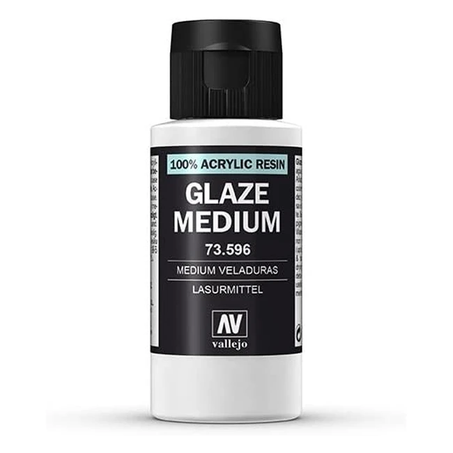 Vallejo Medium Glaze 60ml - Colori Acrilici per Modelli in Plastica