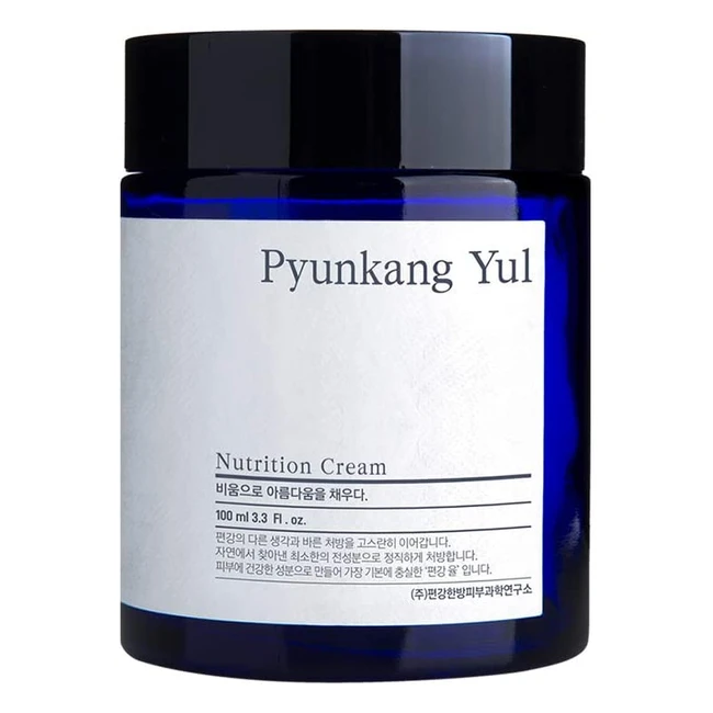Crema Nutricional Pyunkang Yul - Hidratante Facial Coreana para Piel Seca y Mixta - 33oz - Manteca de Karité y Macadamia