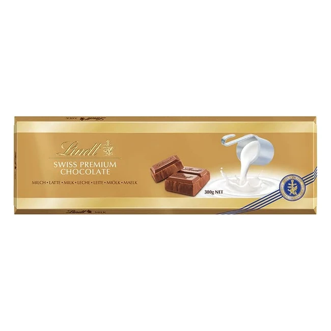 Tableta de Chocolate Lindt Gama Oro con Leche Cremoso - 300gr