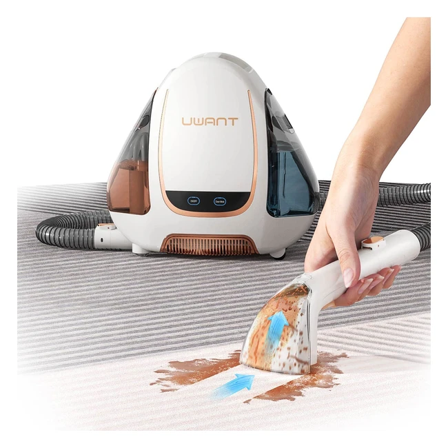 Aspirateur nettoyeur de tapis UWANT B100 - Forte aspiration eau et poussire 1