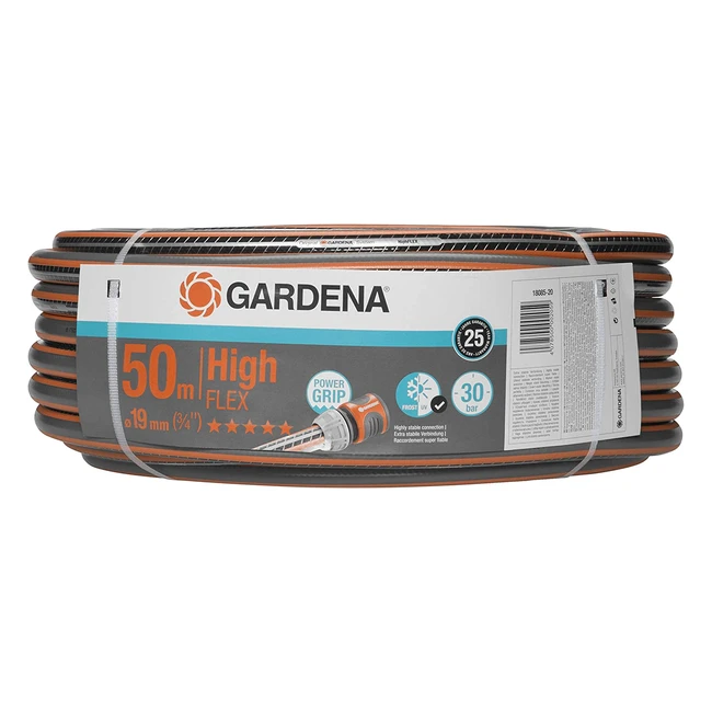 Tuyau d'arrosage Gardena Comfort HighFlex 19mm 50m - Résistant à 30 bars