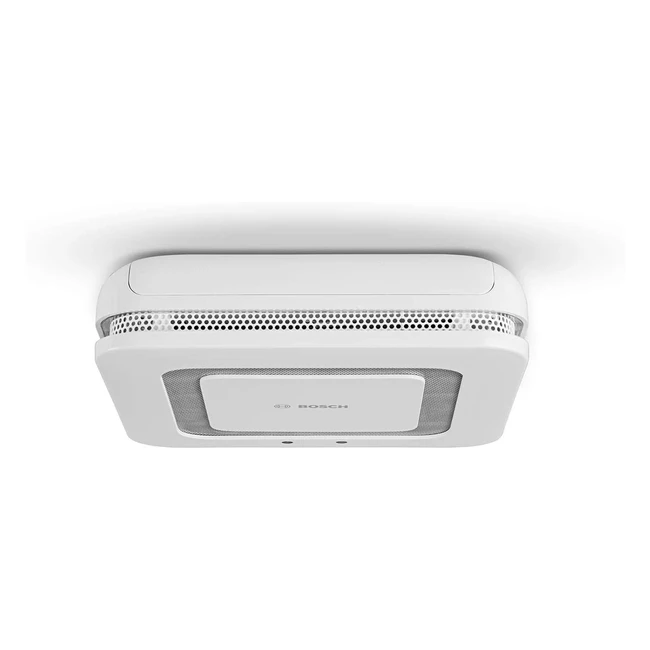 Bosch Twinguard Smoke Detector w/ Air Quality Measurement & App Function - Apple HomeKit Compatible