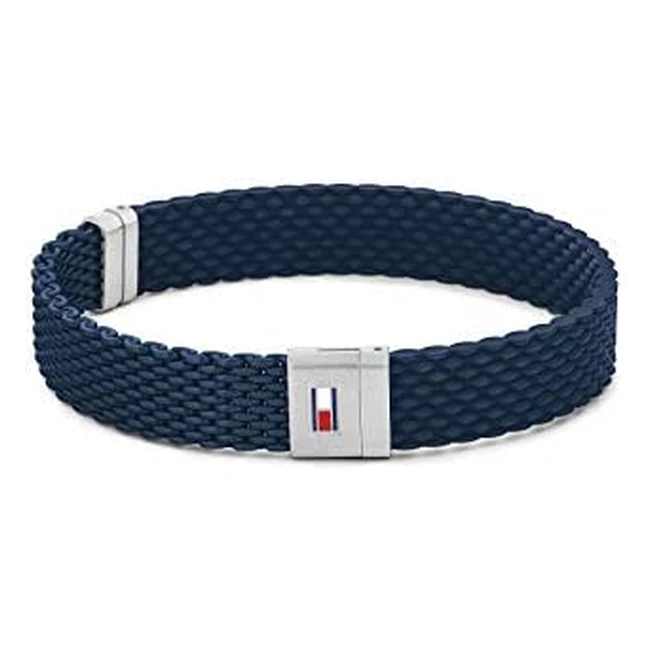 Bracelet Tommy Hilfiger Homme Silicone Bleu Marine 2790239S