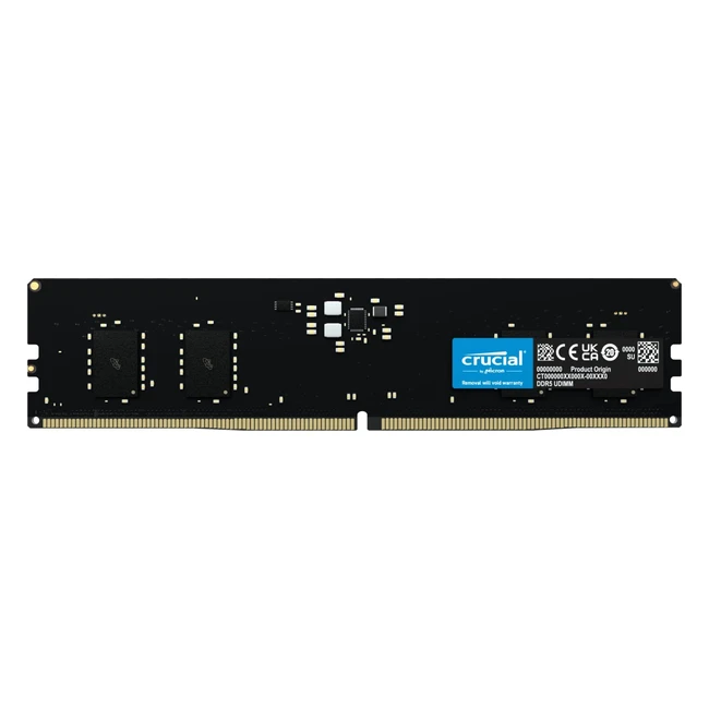 Memoria Crucial RAM 32GB DDR5 4800MHz CL40 para Escritorio - CT32G48C40U5