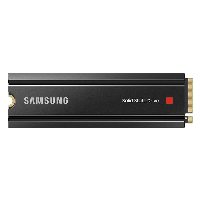 Samsung 980 Pro 2 TB PCIe 4.0 NVMe M.2 SSD mit Heatsink - Bis zu 7000 MB/s