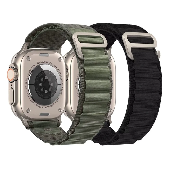 Cinturino sportivo in nylon compatibile con Apple Watch - Alpine Loop 42mm44mm