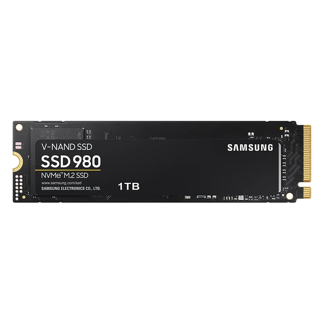 Samsung 980 1TB NVMe M.2 SSD, PCIe 3.0, bis zu 3500 MB/s, MZ-V8V1T0BW