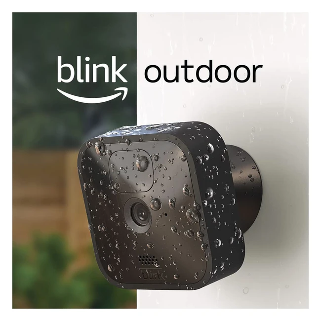 Blink Outdoor HD Sicherheitskamera, wetterfest, kabellos, 2-Jahres-Batterielaufzeit, Bewegungserkennung, 2-Kamera-Set