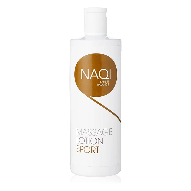 NAQI Sports Massage Lotion - Intense Hydration, Enhanced Recovery & Performance - 500ml