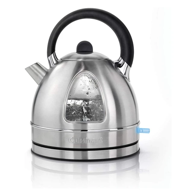 Cuisinart Traditional Kettle - 17L Capacity Stainless Steel - CTK17U - Rapid Boiling & Easy Descaling