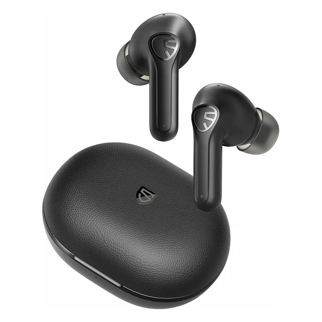 Soundpeats Life Wireless Earbuds - Active Noise Cancelling, Bluetooth 5.2, 12mm Driver, Clear Calls, Immersive Sound, Game Mode, 25 Hours