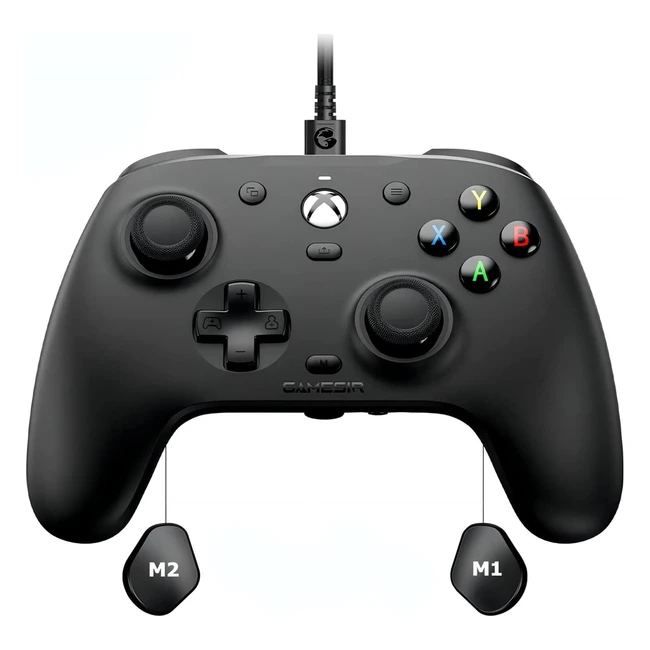 GameSir G7 - Mando de Juego con Cable para Xbox Series XS, Xbox One y PC Windows 10/11 - Licencia Oficial Xbox - Placas Frontales Intercambiables