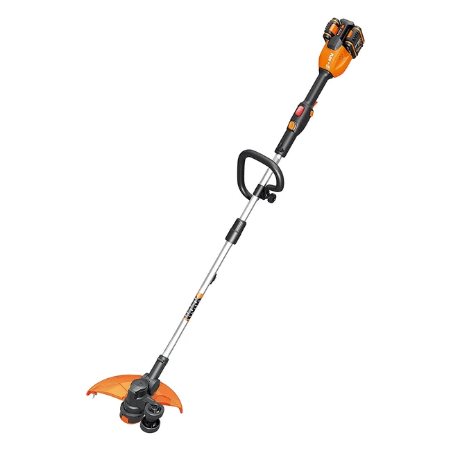 Débroussailleuse sans fil Worx 2 en 1 avec roues 40V 2Ah WG184E